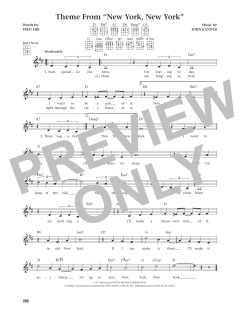 Theme From "New York, New York" von Frank Sinatra (Download) 