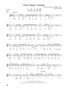 Those Magic Changes von Warren Casey (Download) 