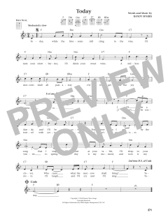 Today von Randy Sparks (Download) 