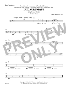 Lux Aurumque von Eric Whitacre (Download) 