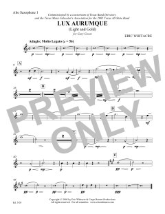 Lux Aurumque von Eric Whitacre (Download) 