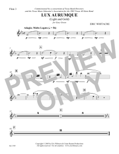 Lux Aurumque von Eric Whitacre (Download) 