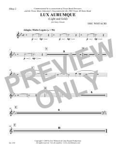 Lux Aurumque von Eric Whitacre (Download) 
