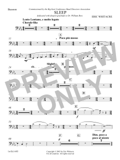Sleep von Eric Whitacre (Download) 
