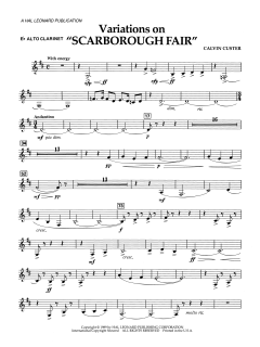 Variations On Scarborough Fair von Calvin Custer (Download) 