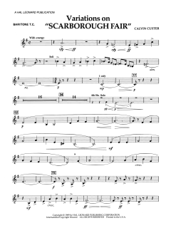 Variations On Scarborough Fair von Calvin Custer (Download) 