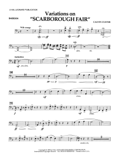 Variations On Scarborough Fair von Calvin Custer (Download) 