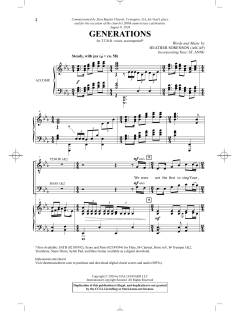 Generations von Heather Sorenson (Download) 