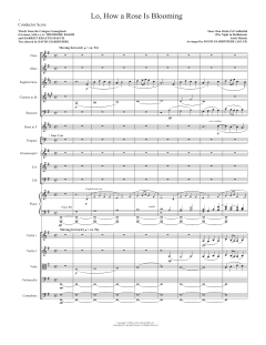 Lo, How A Rose Is Blooming (Download) 