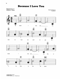 Because I Love You von Irving Berlin (Download) 