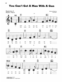 You Can't Get A Man With A Gun von Irving Berlin (Download) 