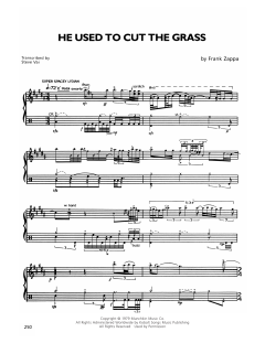 He Used To Cut The Grass von Frank Zappa (Download) 