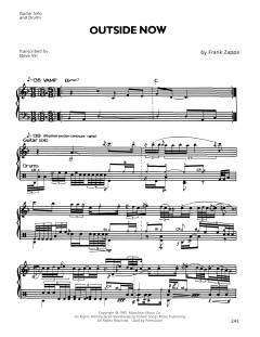 Outside Now von Frank Zappa (Download) 