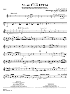 Music from Evita von Andrew Lloyd Webber (Download) 