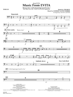 Music from Evita von Andrew Lloyd Webber (Download) 