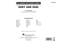 Body and Soul von John Green (Download) 