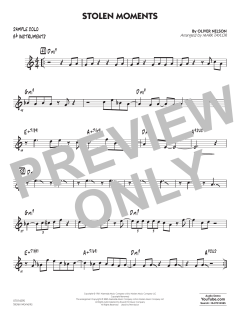 Stolen Moments von Oliver Nelson (Download) 