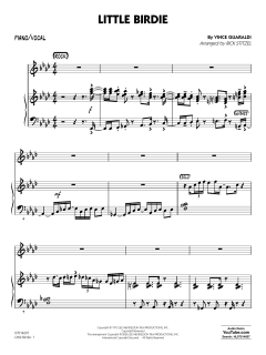 Little Birdie (with Vocal Solo) von Vince Guaraldi (Download) 