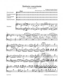 Sinfonia concertante Es-Dur KV Anh. I,9 (297b) von Wolfgang Amadeus Mozart (Download) 