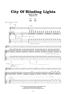 City Of Blinding Lights von U2 (Download) 