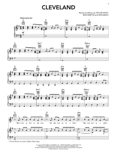 Cleveland von Taylor Swift (Download) 