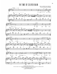 In Time Of Silver Rain von Ricky Ian Gordon (Download) 