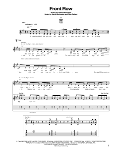 Front Row von Alanis Morissette (Download) 