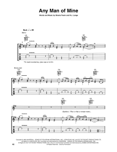 Any Man Of Mine von Shania Twain (Download) 