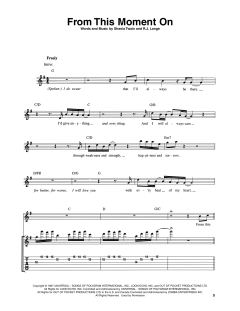 From This Moment On von Shania Twain (Download) 