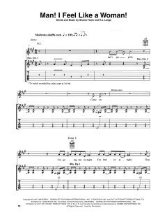 Man! I Feel Like A Woman! von Shania Twain (Download) 