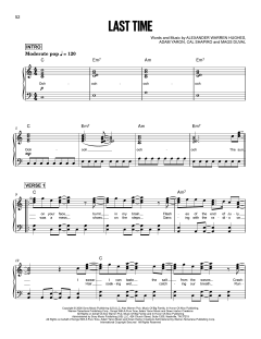 Last Time von Alex Warren (Download) 