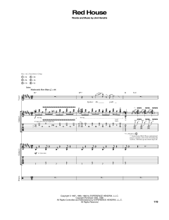 Red House von Jimi Hendrix (Download) 