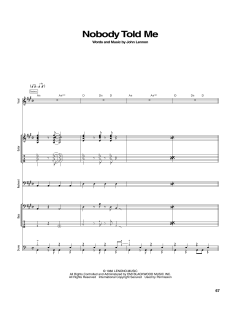 Nobody Told Me von John Lennon (Download) 