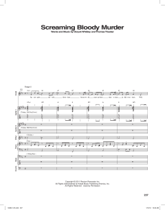 Screaming Bloody Murder von Sum 41 (Download) 