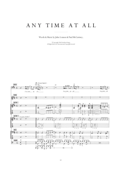 Anytime At All von The Beatles (Download) 