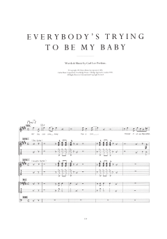 Everybody's Trying To Be My Baby von The Beatles (Download) 