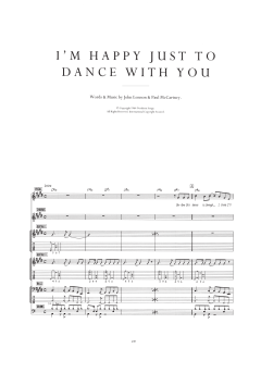 I'm Happy Just To Dance With You von The Beatles (Download) 