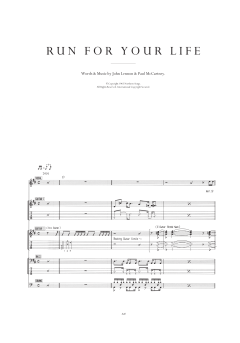 Run For Your Life von The Beatles (Download) 