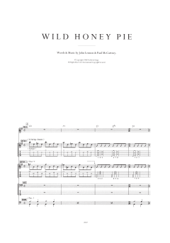 Wild Honey Pie von The Beatles (Download) 