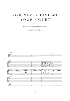 You Never Give Me Your Money von The Beatles (Download) 