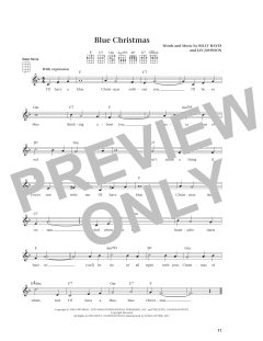 Blue Christmas von Elvis Presley (Download) 