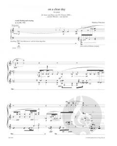On clear day von Matthias Pintscher (Download) 