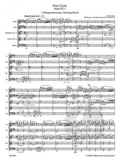 Peer Gynt Suite Nr. 1 op. 46 von Edvard Grieg (Download) 