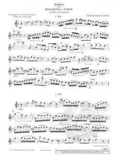 Konzert Nr. 1 d-Moll von Ludwig August Lebrun 