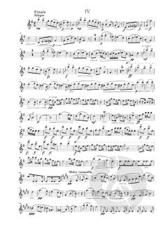 Sonatina G-major Op. 100 von Antonín Dvorák 