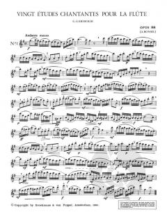 20 études chantates op. 88 von Giuseppe Gariboldi 