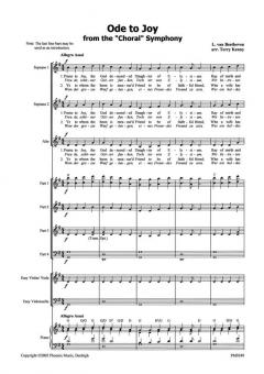 Ode To Joy von Ludwig van Beethoven (Download) 