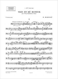 Trio d-Moll (Bohuslav Martinu) 