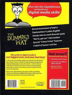 Digital Photos, Movies And Music Gigabook For Dummies 