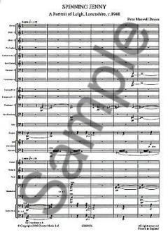 Spinning Jenny von Peter Maxwell Davies 